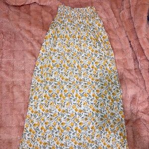 forever 21 floral maxi skirt